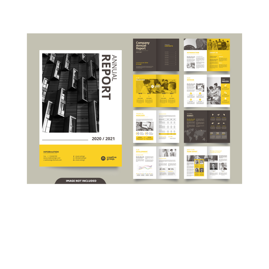 Broschüren- und Katalogdesign